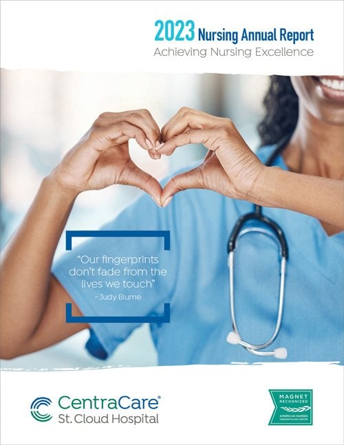 2023 Nursing Annual Report cover