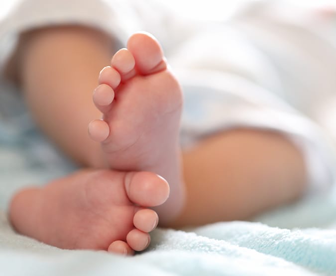 baby's feet