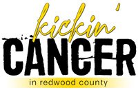 Kickin' Cancer in Redwood County Logo